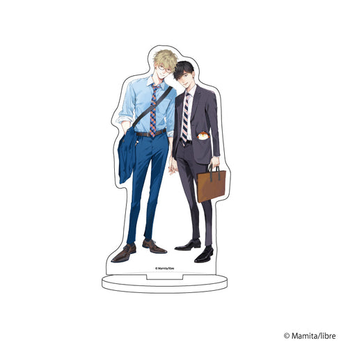 『40までにしたい10のこと』アクリルスタンド 01/田中 慶司&十条 雀(描き下ろしイラスト)